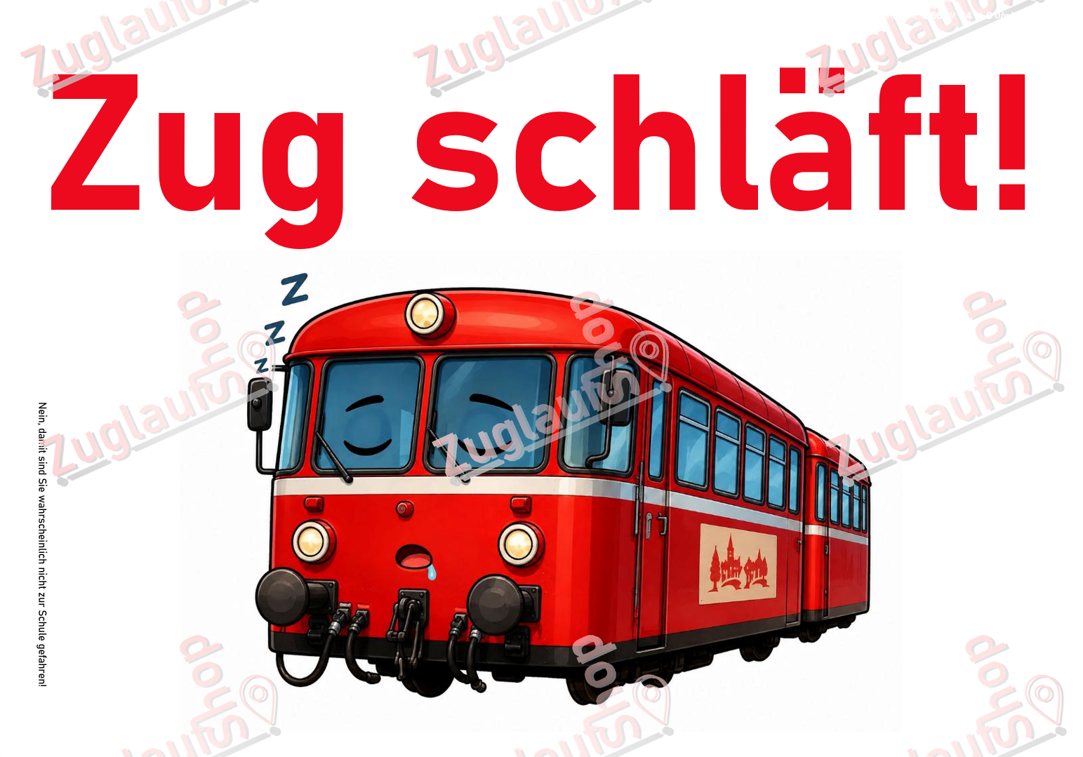 Zuglaufschild "Angelner Dampfeisenbahn"