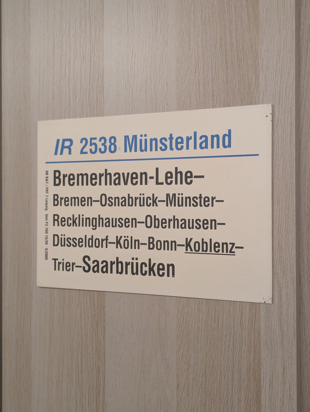 IR 2538 "Münsterland"