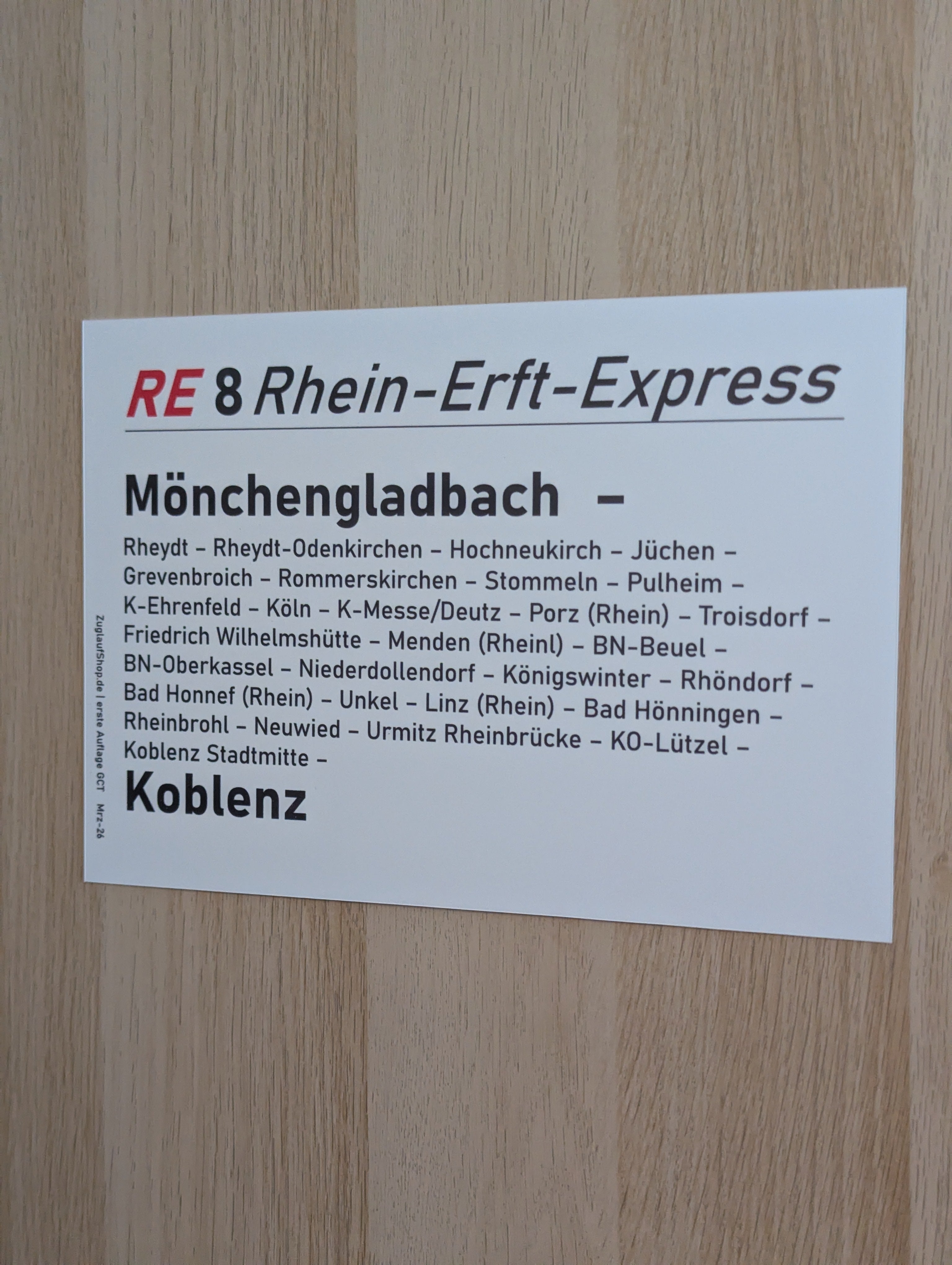 RE 8 "Rhein-Erft-Express"