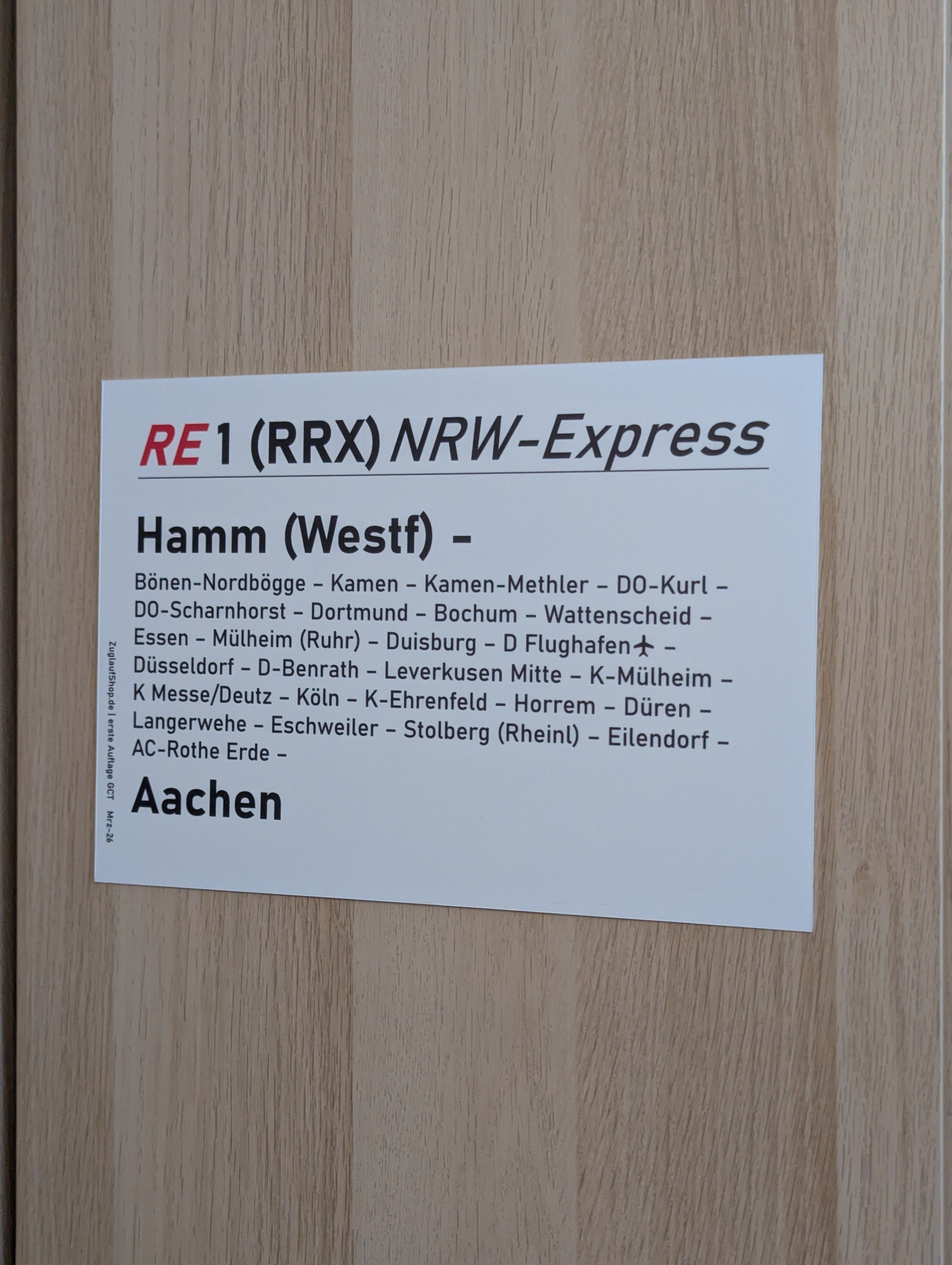 RE 1 "NRW-Express"