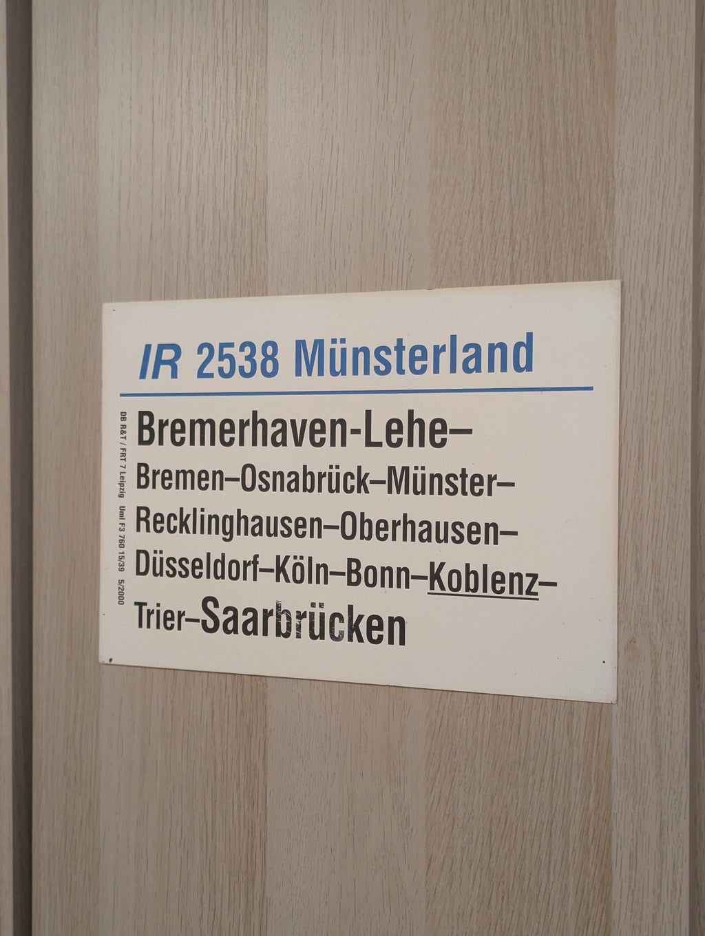 IR 2538 "Münsterland"