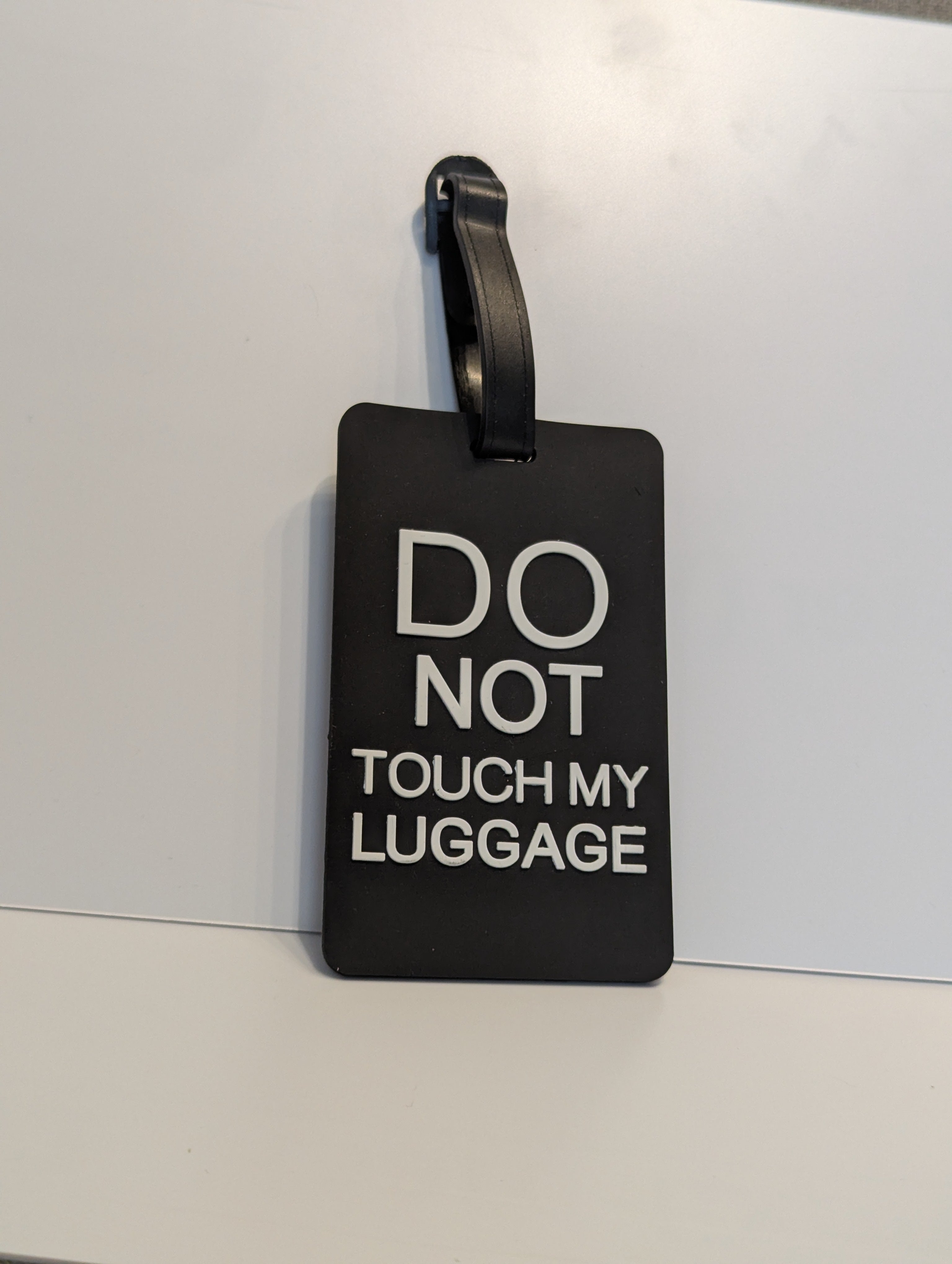 Gepäckanhänger "DO NOT TOUCH MY LUGGAGE"