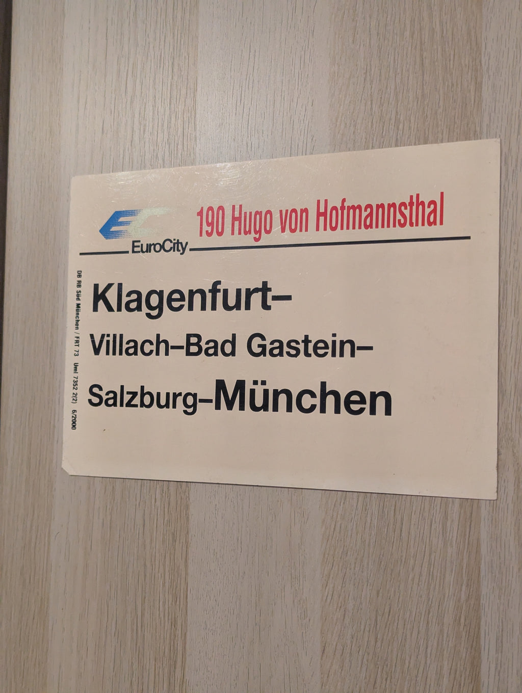 EC 190 "Hugo von Hofmannsthal"