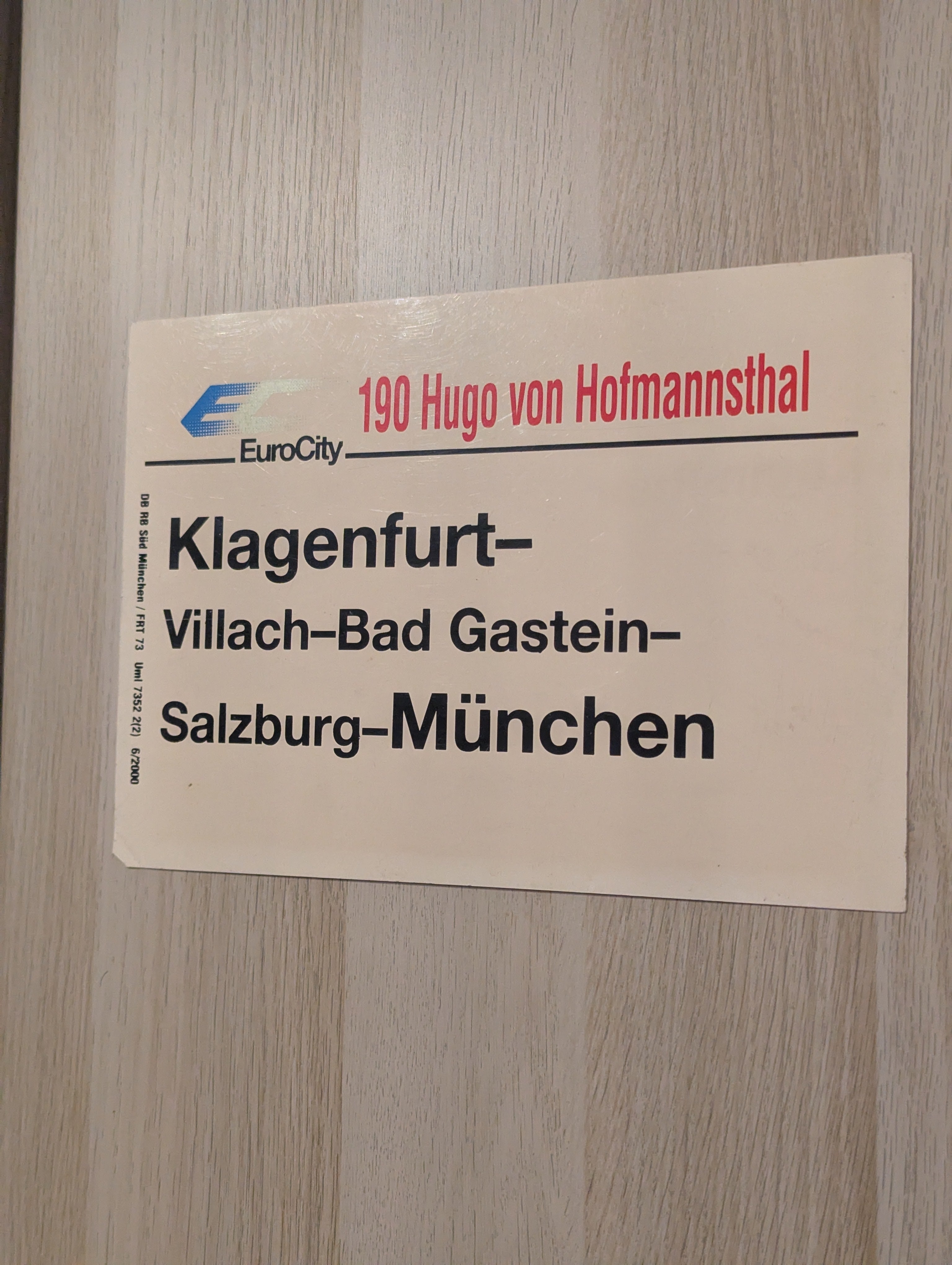 EC 190 "Hugo von Hofmannsthal"