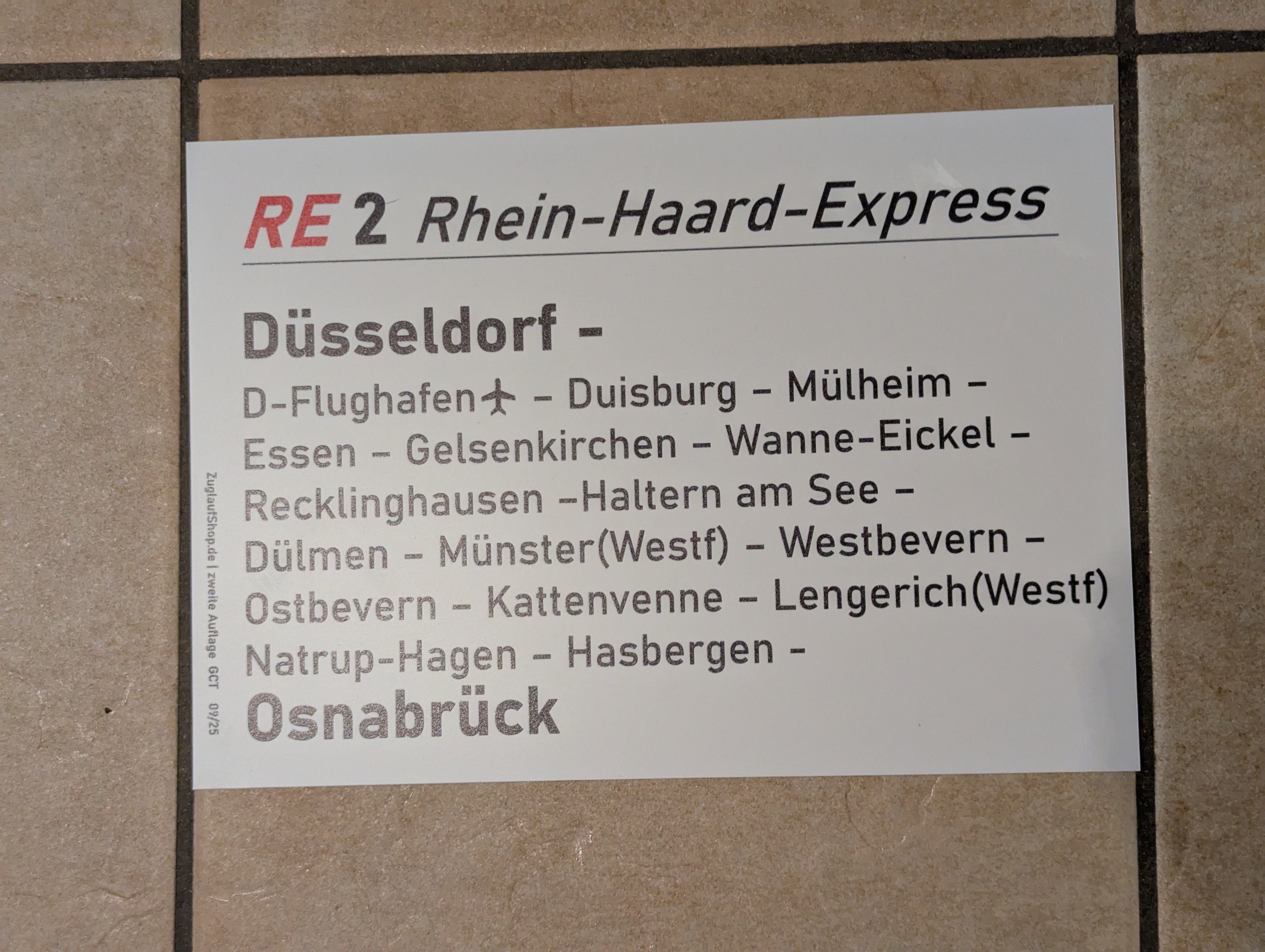RE 2 "Rhein-Haard-Express"