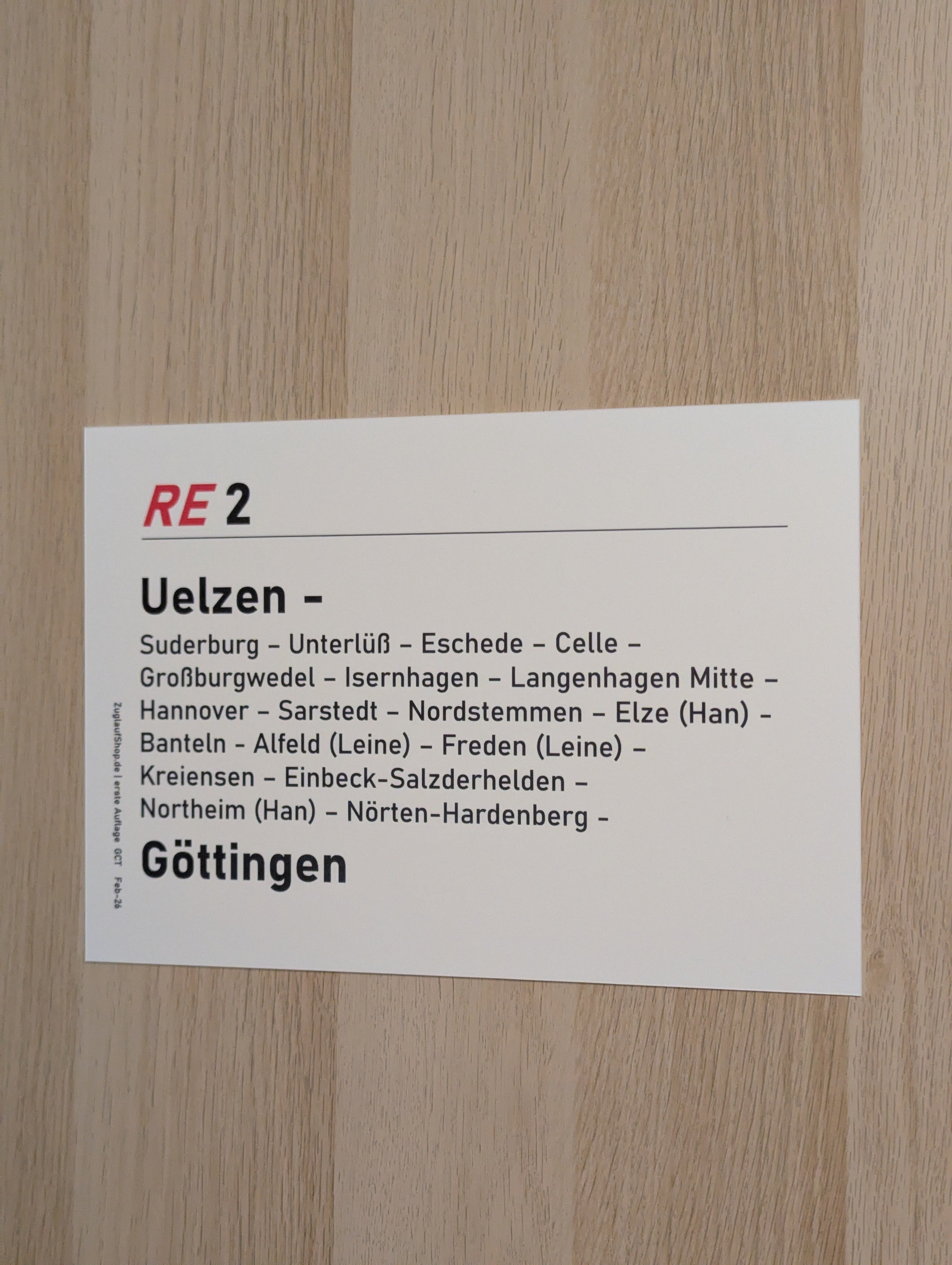 RE 2 Niedersachsen