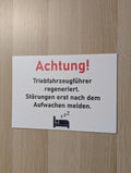 Tf regeneriert Schild
