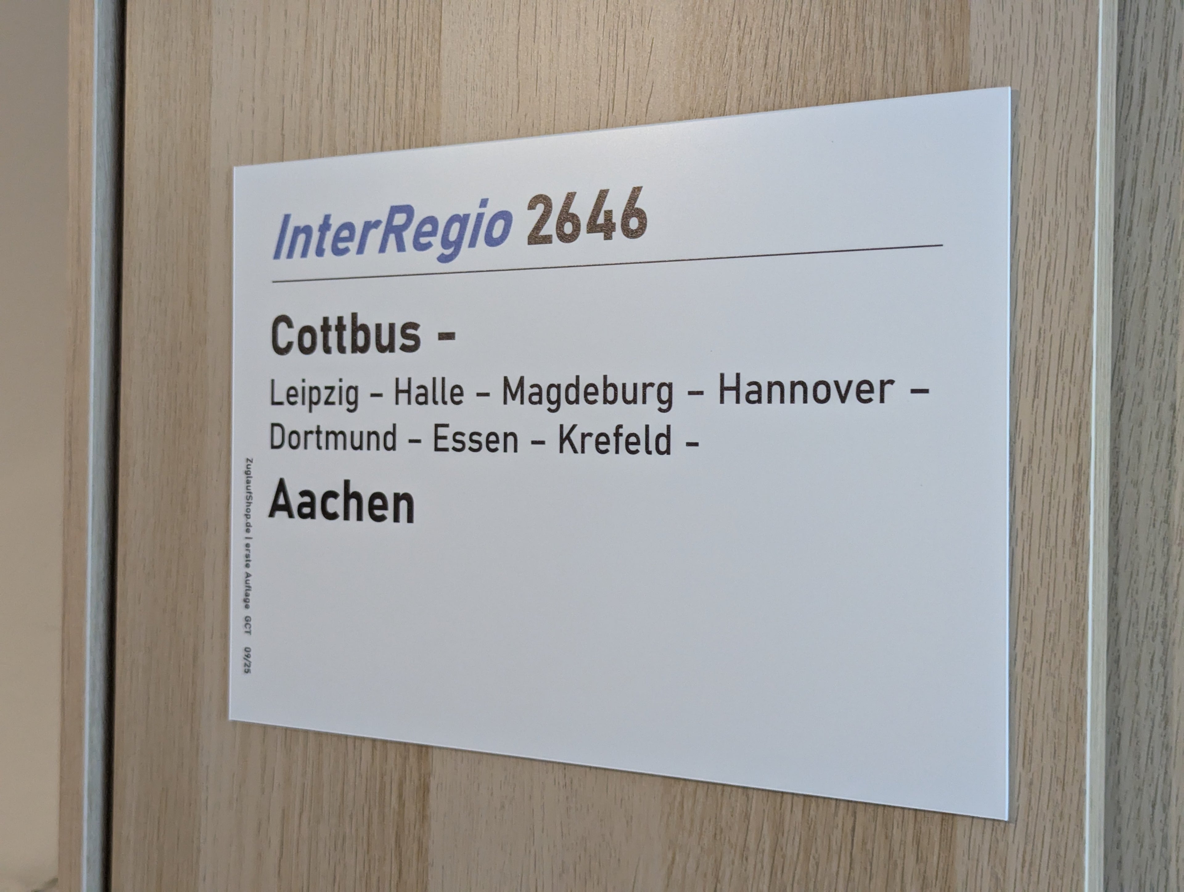 MATERIALFEHLER InterRegio 2646