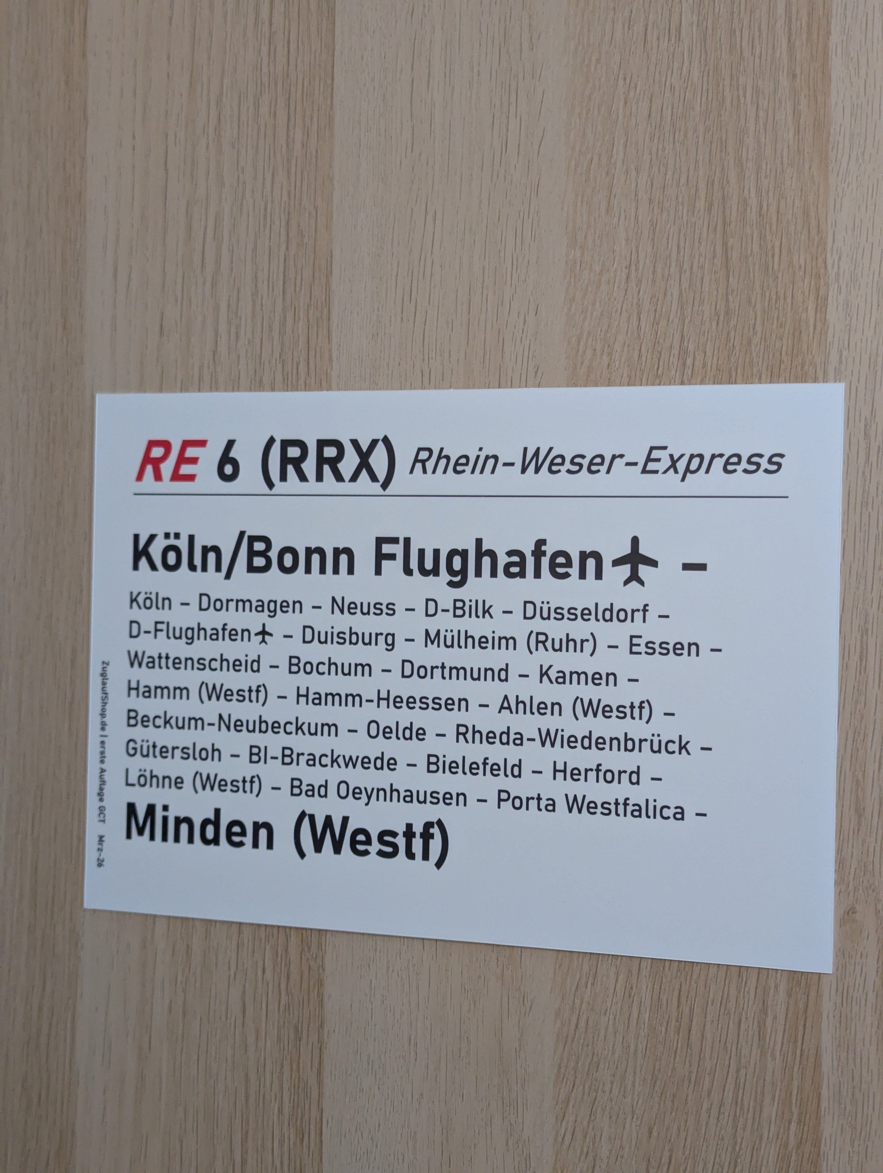 RE 6 "Rhein-Weser-Express"