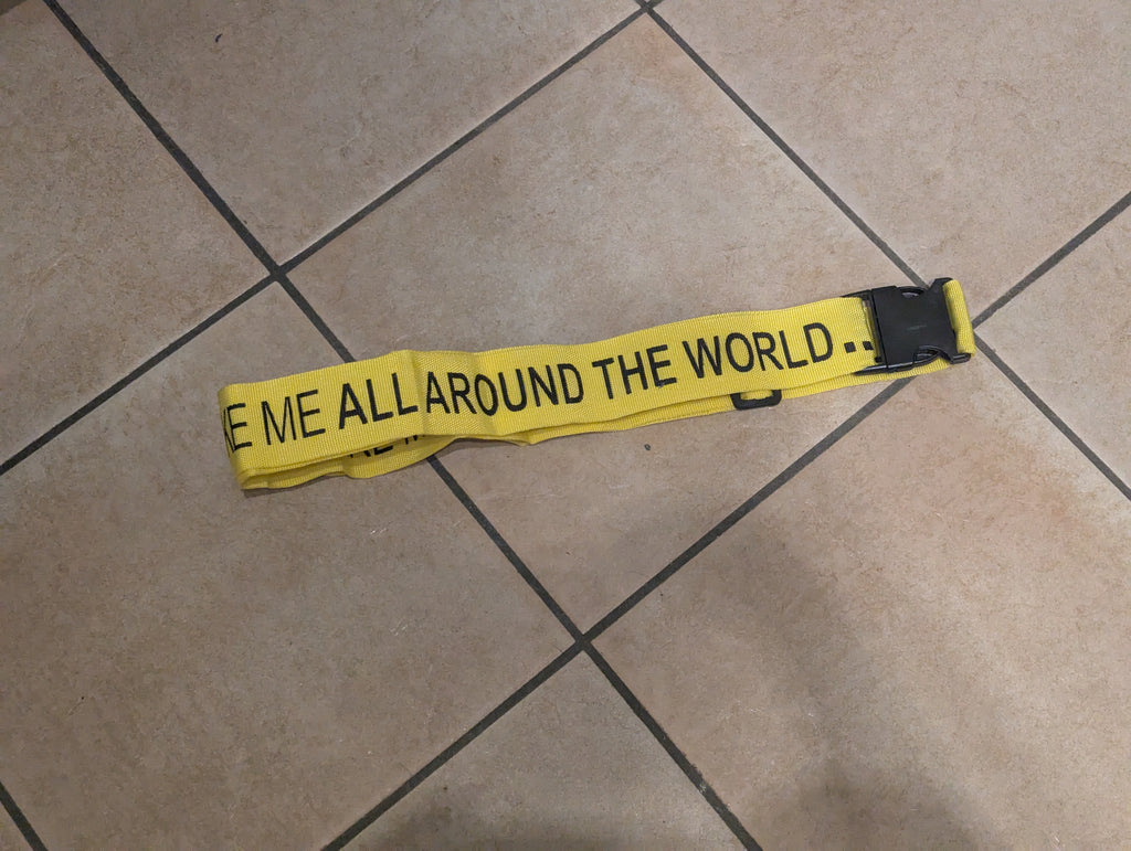 Koffergurt"All around the World"