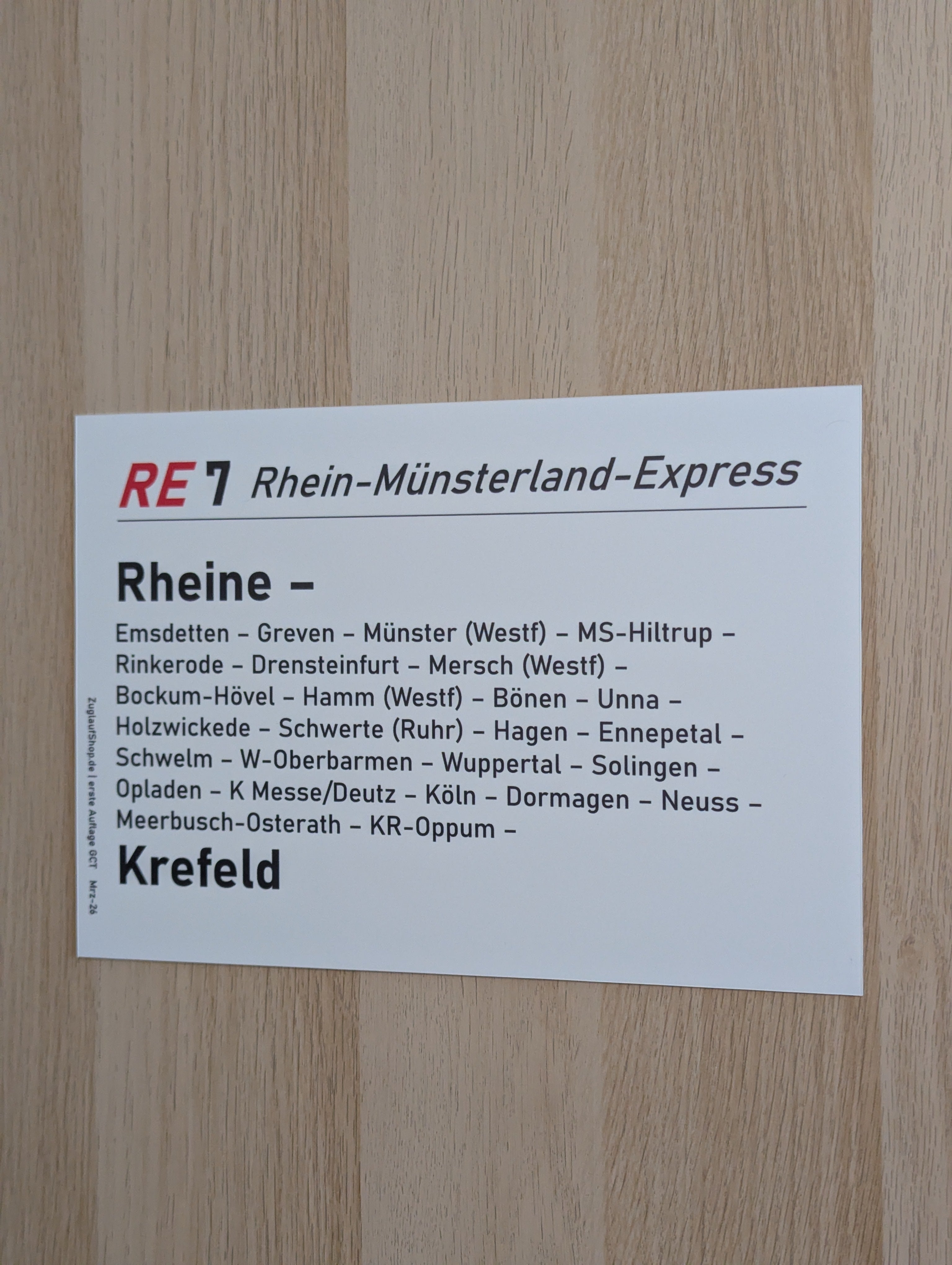 RE 7 "Rhein-Münsterland-Expresss"