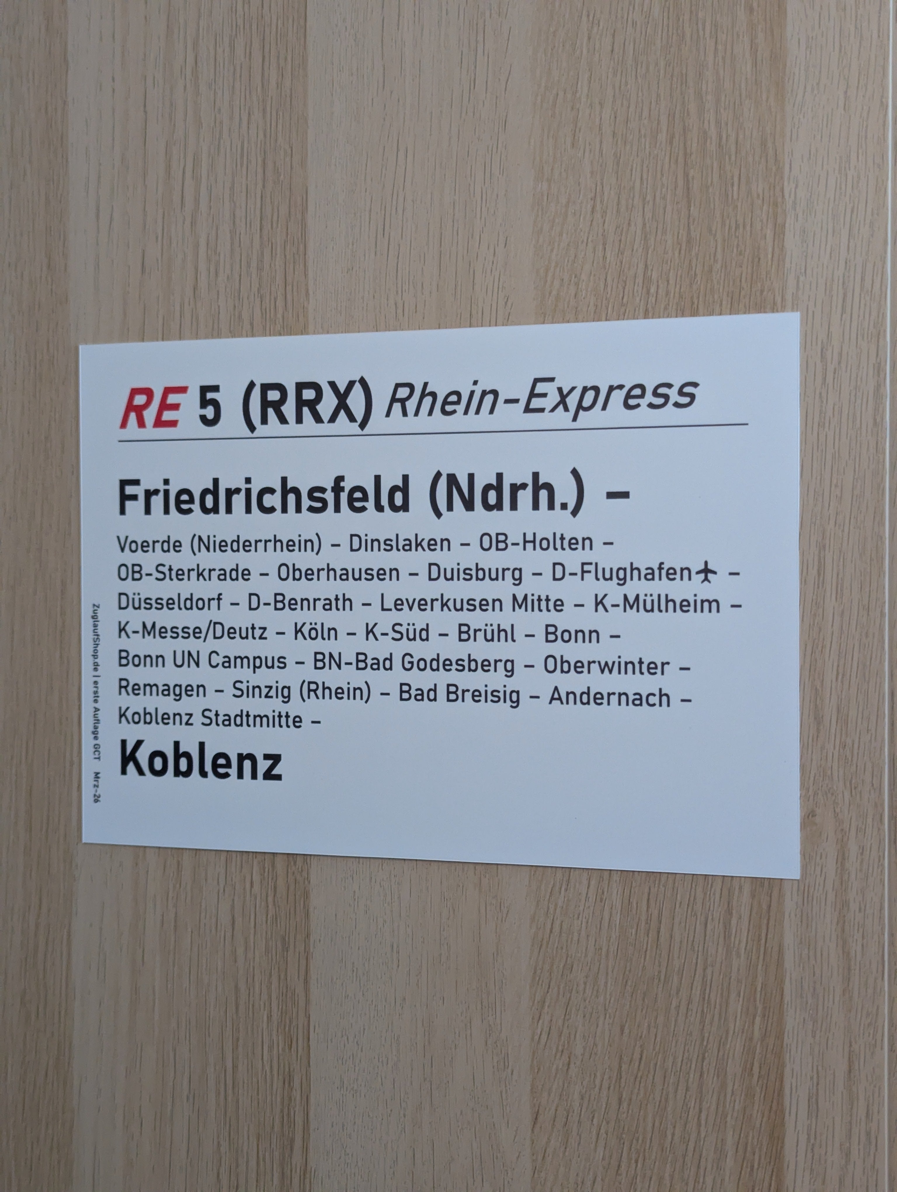 RE 5 "Rhein-Express"