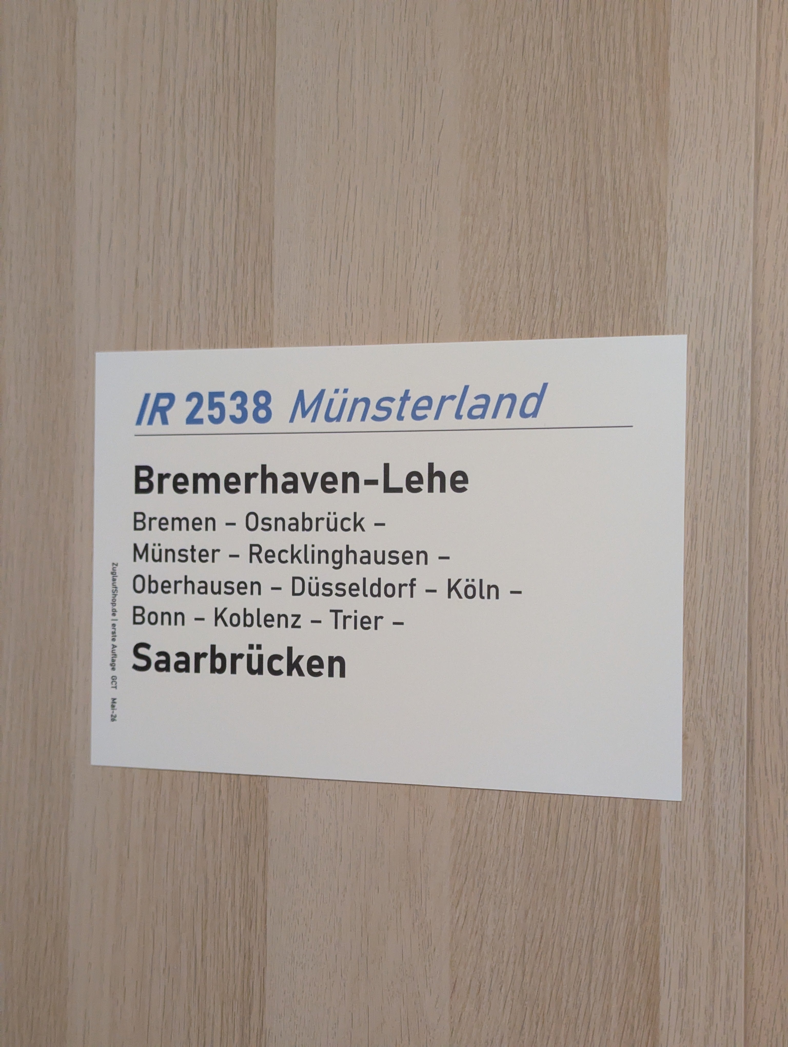 IR 2538 "Münsterland"